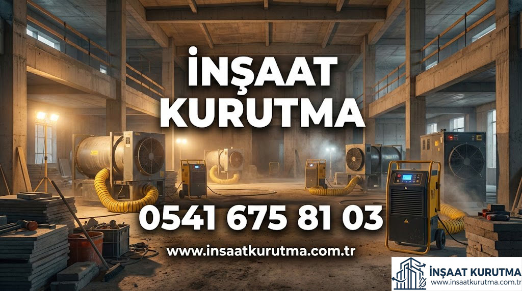 Ankara inşaat kurutma uygulama alanları